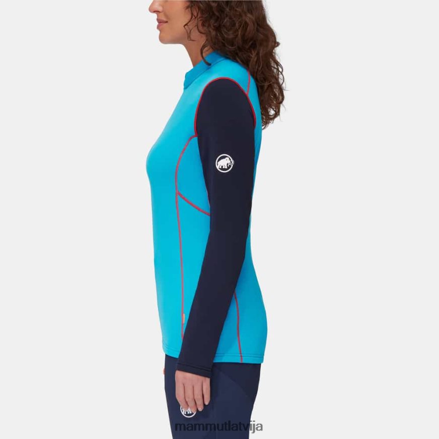 apģērbs Mammut aenergy ml puse rāvējslēdzēja vilkšana debess nakts sievietes 2TN48T1053