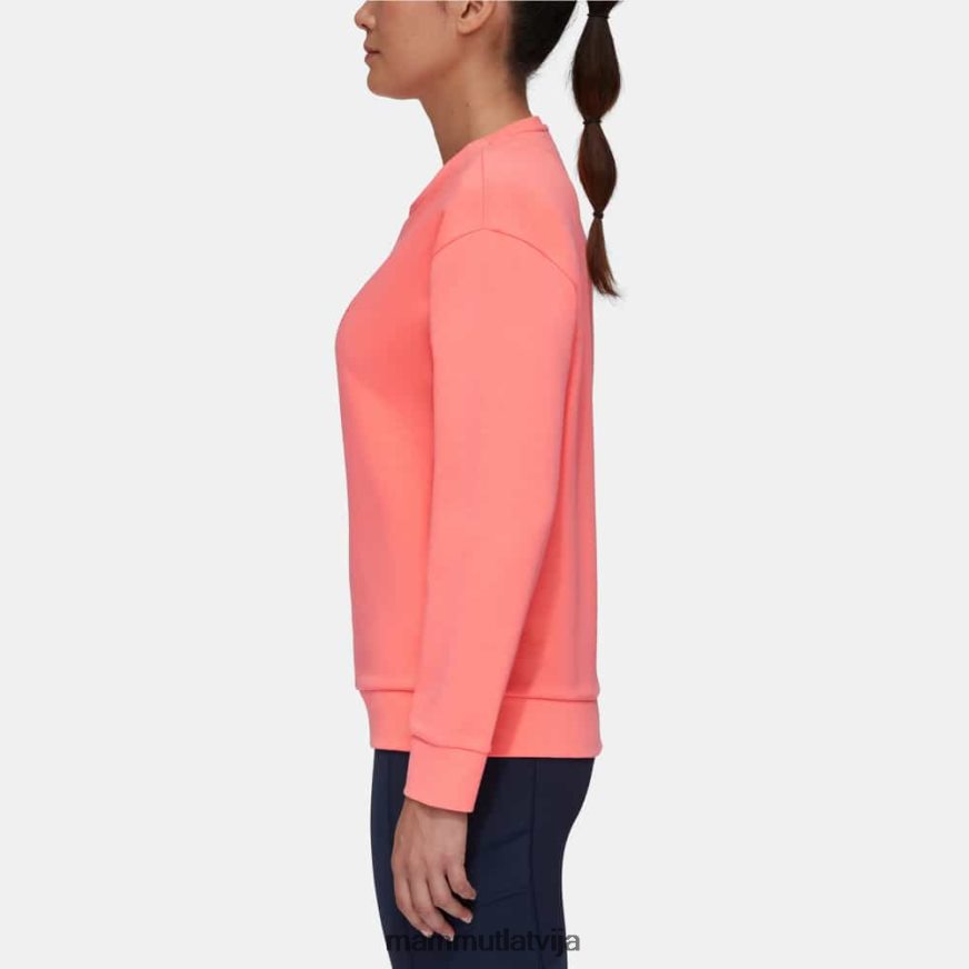 apģērbs Mammut core ml apkalpes kakla logotips lasis sievietes 2TN48T1034