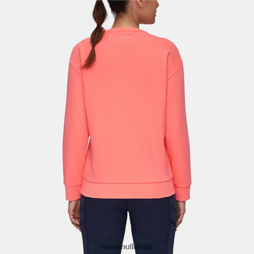 apģērbs Mammut core ml apkalpes kakla logotips lasis sievietes 2TN48T1034