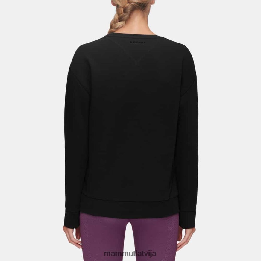 apģērbs Mammut core ml apkalpes kakla logotips melns sievietes 2TN48T1033