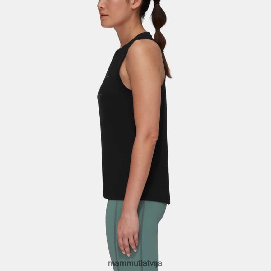 apģērbs Mammut galvenās augšējās līnijas melns sievietes 2TN48T115