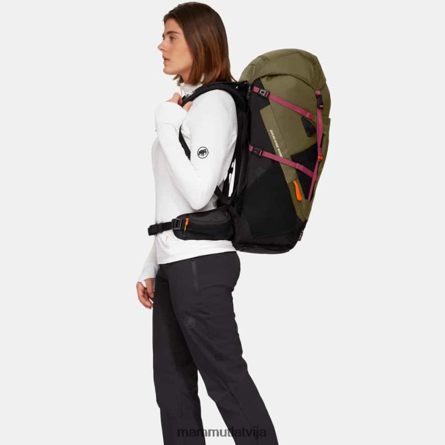 iekārtas Mammut Dukāna mugurkauls 55 olīvu melna sievietes 2TN48T449