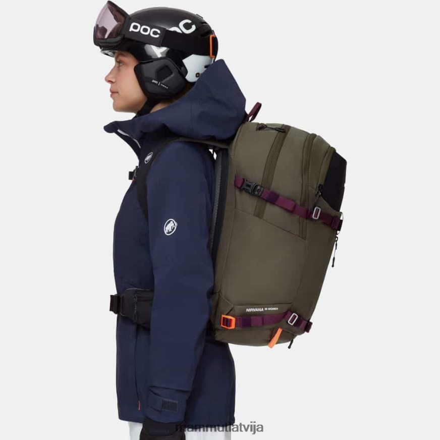 iekārtas Mammut nirvāna 35 iguāna-melna sievietes 2TN48T558