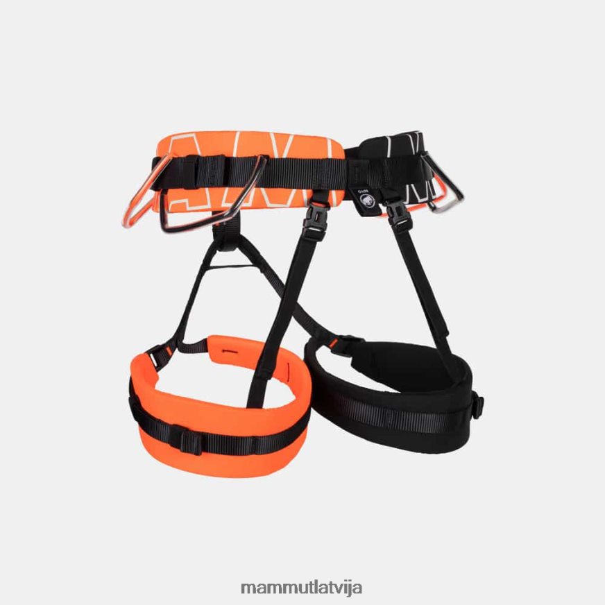 iekārtas Mammut 4 bīdāmās siksnas koši oranži melns unisex 2TN48T1369