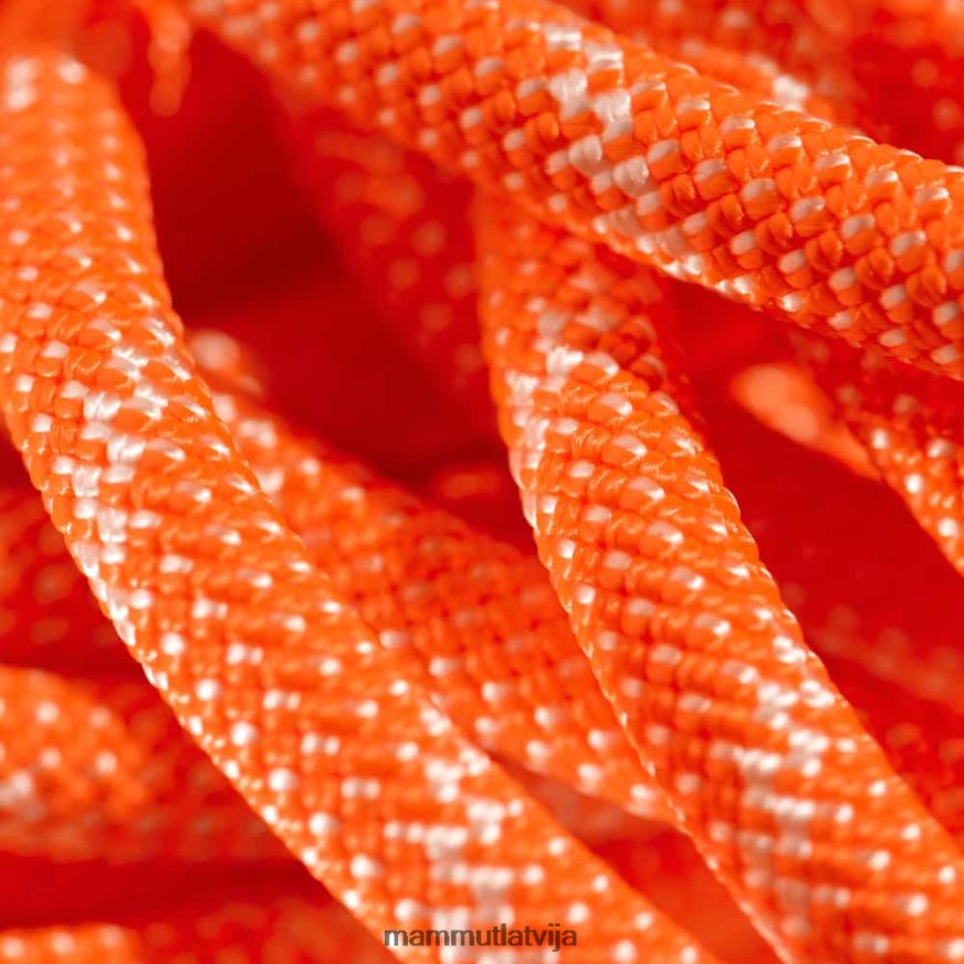 iekārtas Mammut 8.0 Alpu klasiskā virve oranži balts unisex 2TN48T505