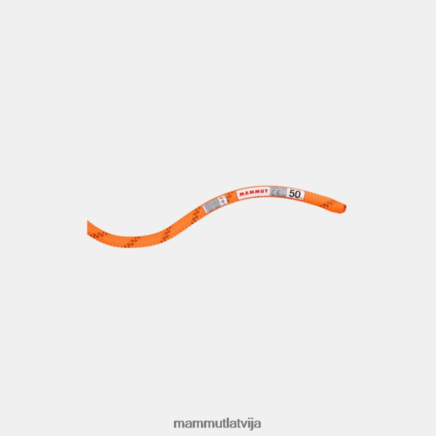 iekārtas Mammut 8.0 Alpu sausā virve drošības apelsīns-boa unisex 2TN48T565