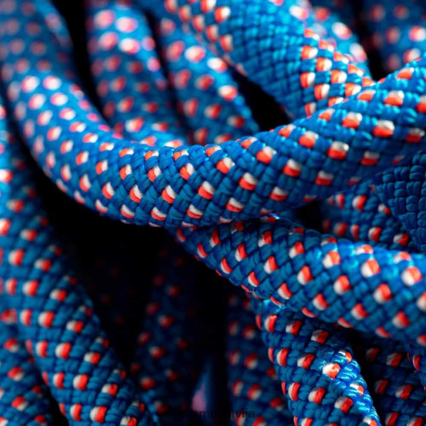 iekārtas Mammut 9,5 klinšu klasiskā virve karību zili balts unisex 2TN48T1312