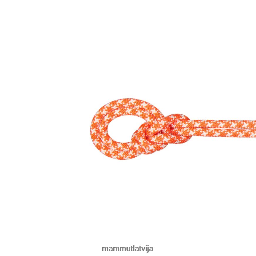 iekārtas Mammut 9,5 klinšu klasiskā virve koši oranži balts unisex 2TN48T393