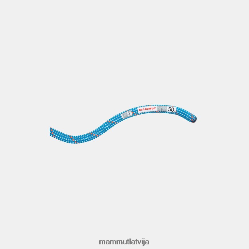 iekārtas Mammut 9,5 klinšu klasiskā virve zili balts unisex 2TN48T1311