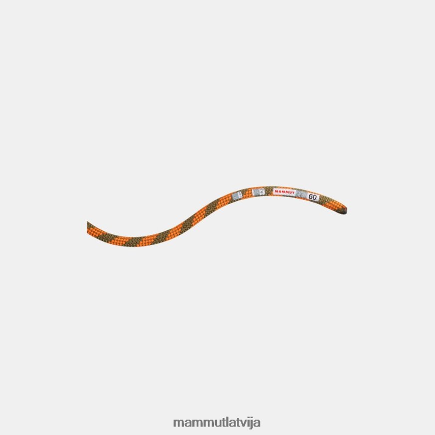 iekārtas Mammut 9,5 klinšu sausa virve sausais duodess, boa-safety apelsīns unisex 2TN48T1403