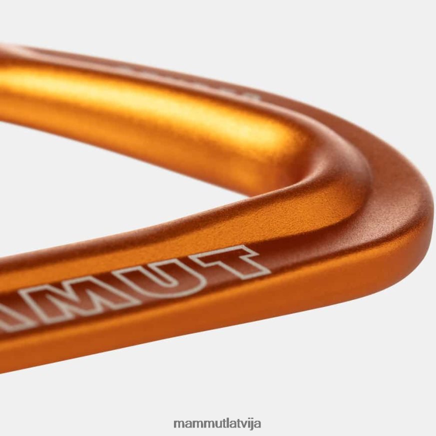 iekārtas Mammut Sender keylock 17 cm quickdraw gaiši pelēki zeltaini unisex 2TN48T458