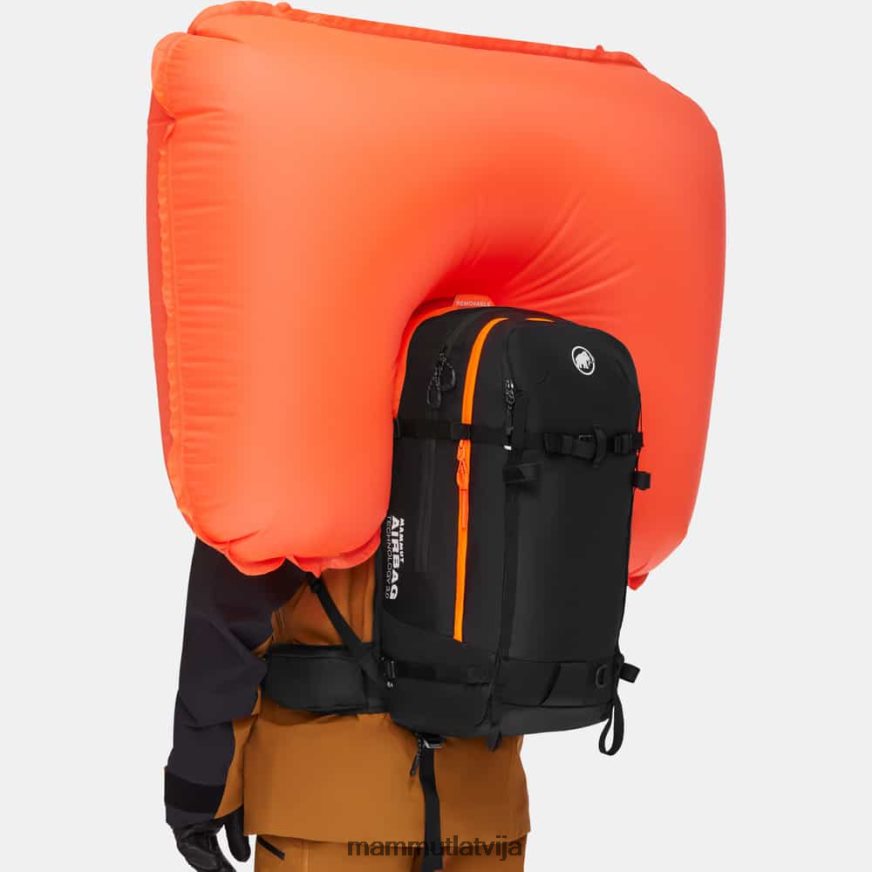 iekārtas Mammut pro 35 noņemams gaisa spilvens 3.0 melns unisex 2TN48T416