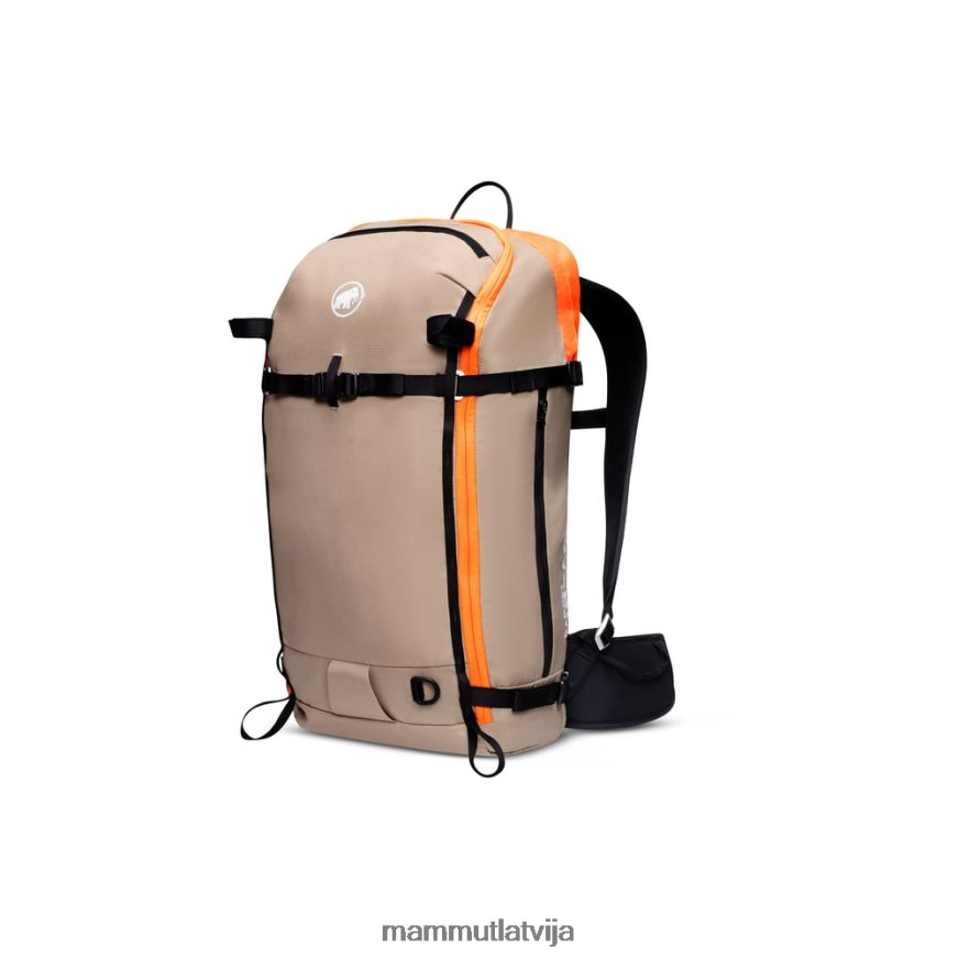 iekārtas Mammut tour 30 noņemams gaisa spilvens 3.0 safari-melns unisex 2TN48T1338