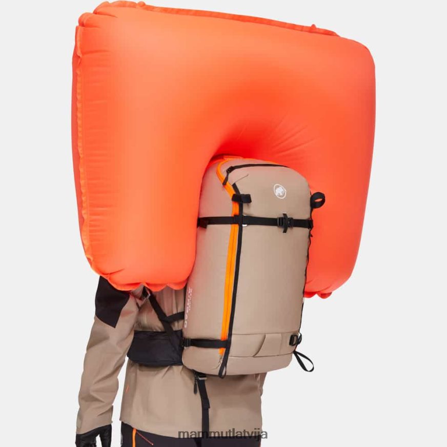 iekārtas Mammut tour 30 noņemams gaisa spilvens 3.0 safari-melns unisex 2TN48T1338