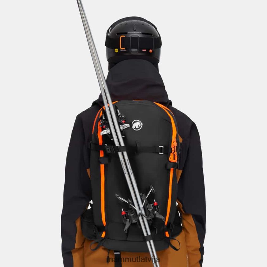 iekārtas Mammut tour 30 noņemams gaisa spilvens 3.0 safari-melns unisex 2TN48T1338