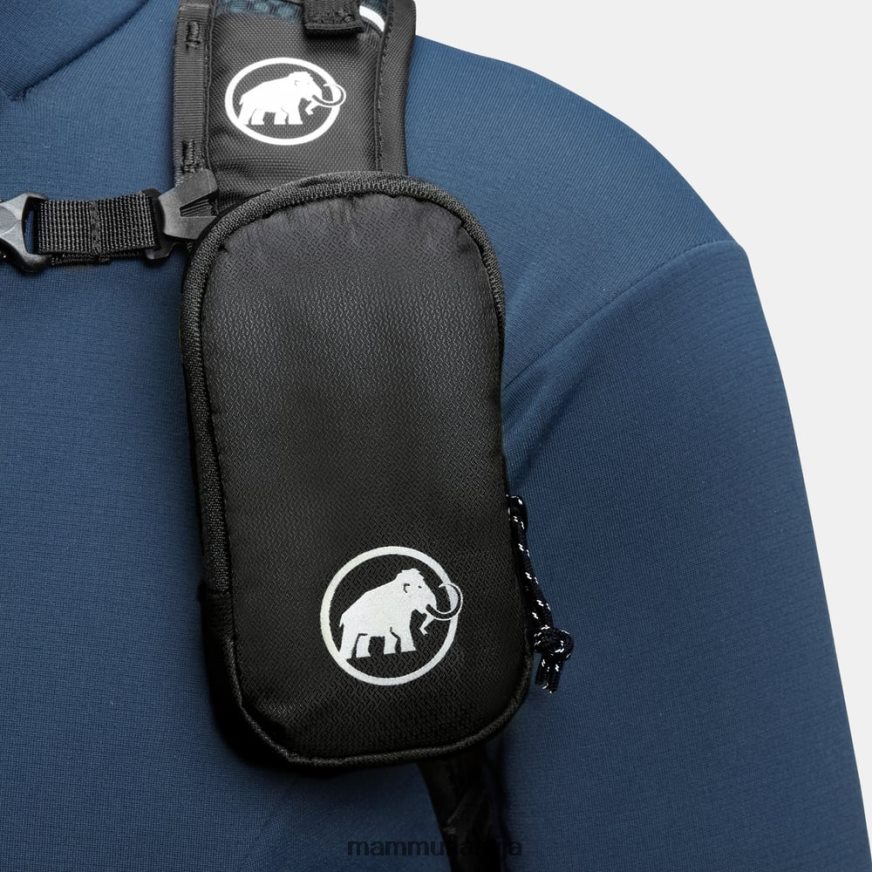 iekārtas Mammut Litija papildināma plecu jostas kabata melns unisex 2TN48T600