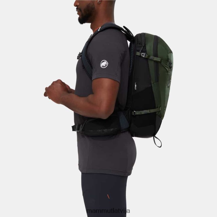 iekārtas Mammut litijs 15 mežs-melns unisex 2TN48T1361