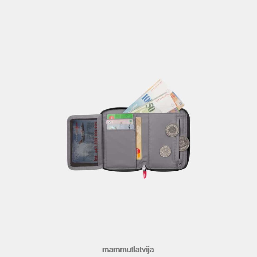 iekārtas Mammut maciņš ar rāvējslēdzēju melns unisex 2TN48T618