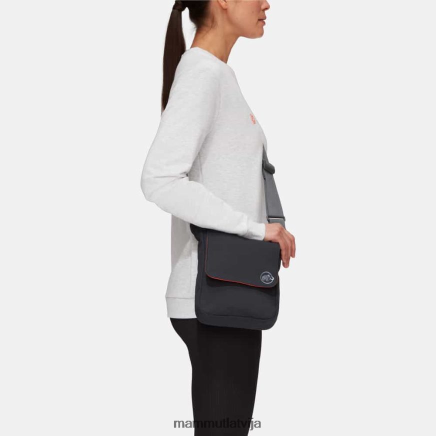 iekārtas Mammut plecu somas kvadrāts melns unisex 2TN48T624
