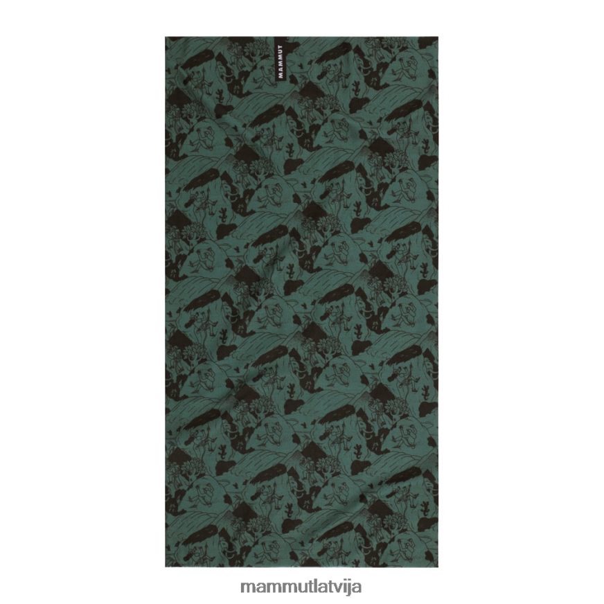 Piederumi Mammut kakla getras kāpšanas aina tumši nefrīta-melna unisex 2TN48T1190