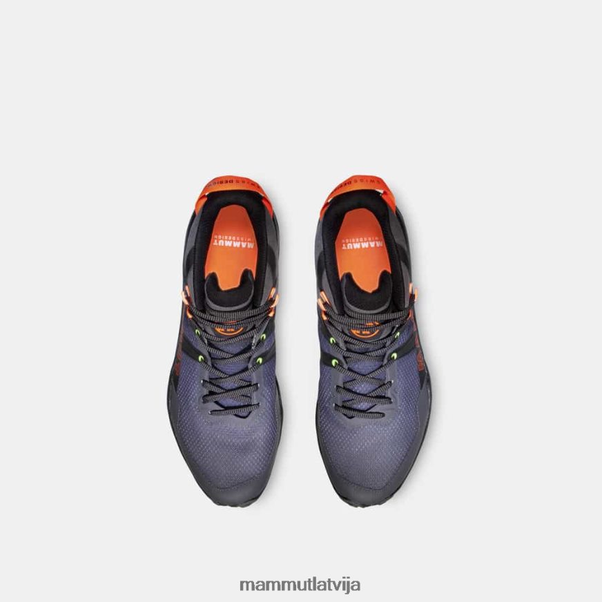apavi Mammut sertig ii mid gtx tumši titāna dzirkstošs oranžs vīriešiem 2TN48T322