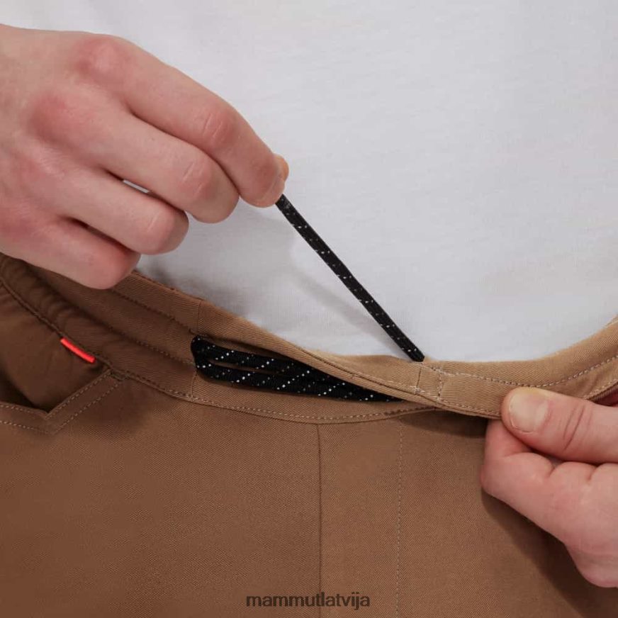 apģērbs Mammut Masone bikses tumšas smiltis vīriešiem 2TN48T95