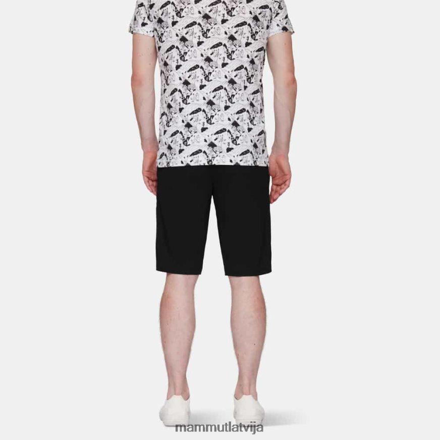 apģērbs Mammut Masone gaiši šorti melns vīriešiem 2TN48T101