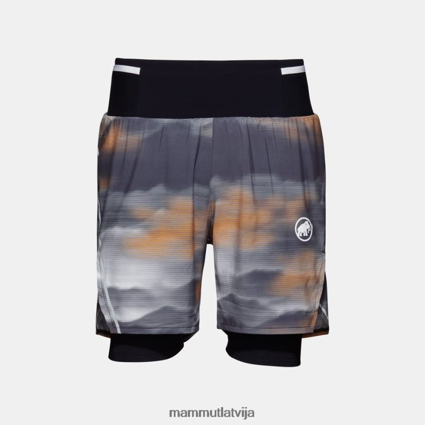 apģērbs Mammut aenergy tr 2 in 1 šorti gaismas fader melns vīriešiem 2TN48T131