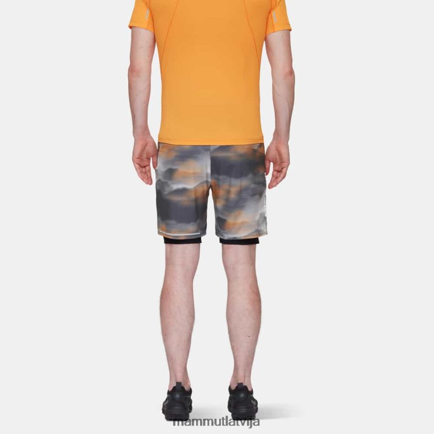 apģērbs Mammut aenergy tr 2 in 1 šorti gaismas fader melns vīriešiem 2TN48T131