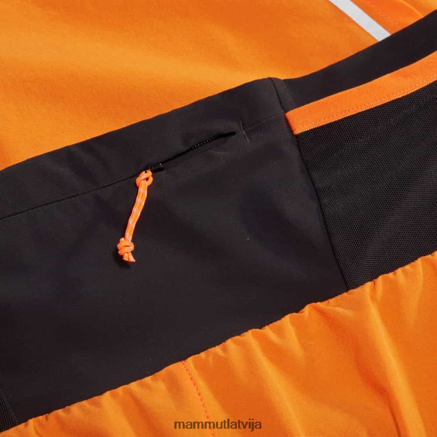 apģērbs Mammut aenergy tr 2 in 1 šorti tumšs mandarīns-melns vīriešiem 2TN48T974