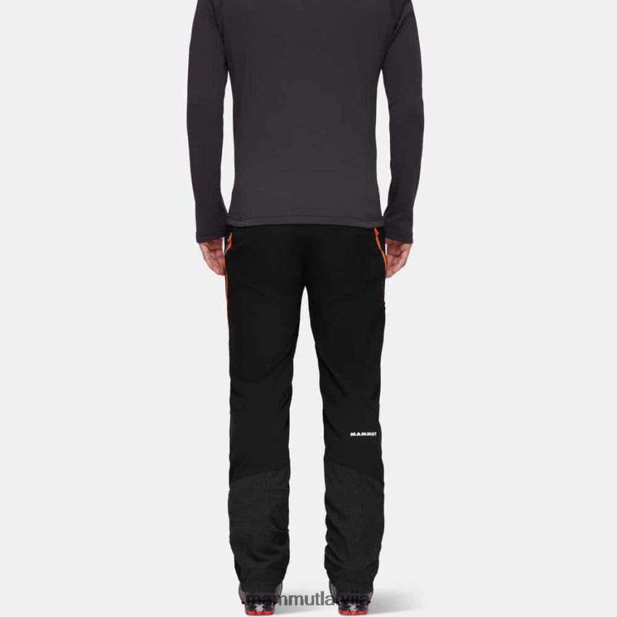apģērbs Mammut enerģētika hibrīdbiksēs melni košs oranžs vīriešiem 2TN48T116