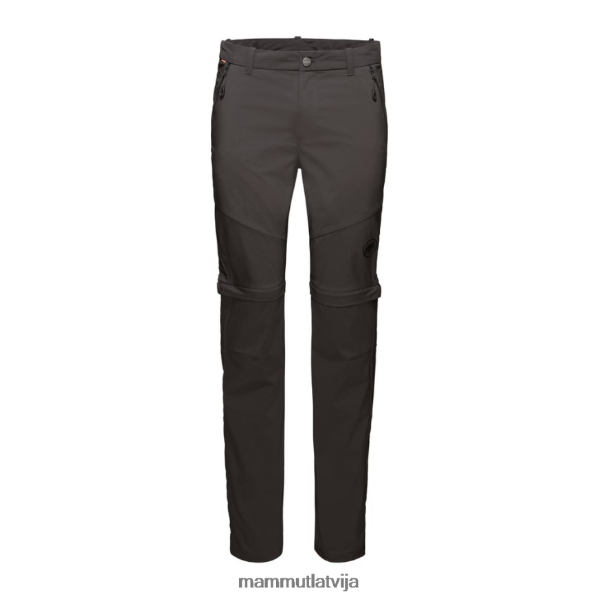 apģērbs Mammut pārgājienu bikses ar rāvējslēdzēju fantoms vīriešiem 2TN48T1124