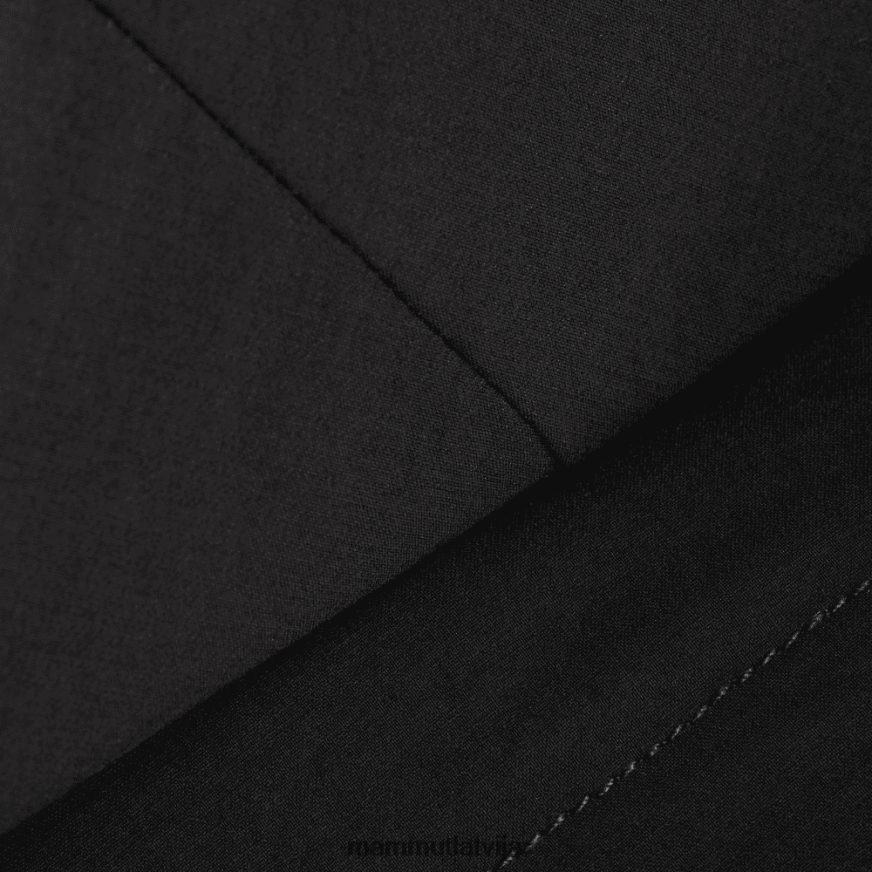 apģērbs Mammut pārgājienu bikses ar rāvējslēdzēju melns vīriešiem 2TN48T266