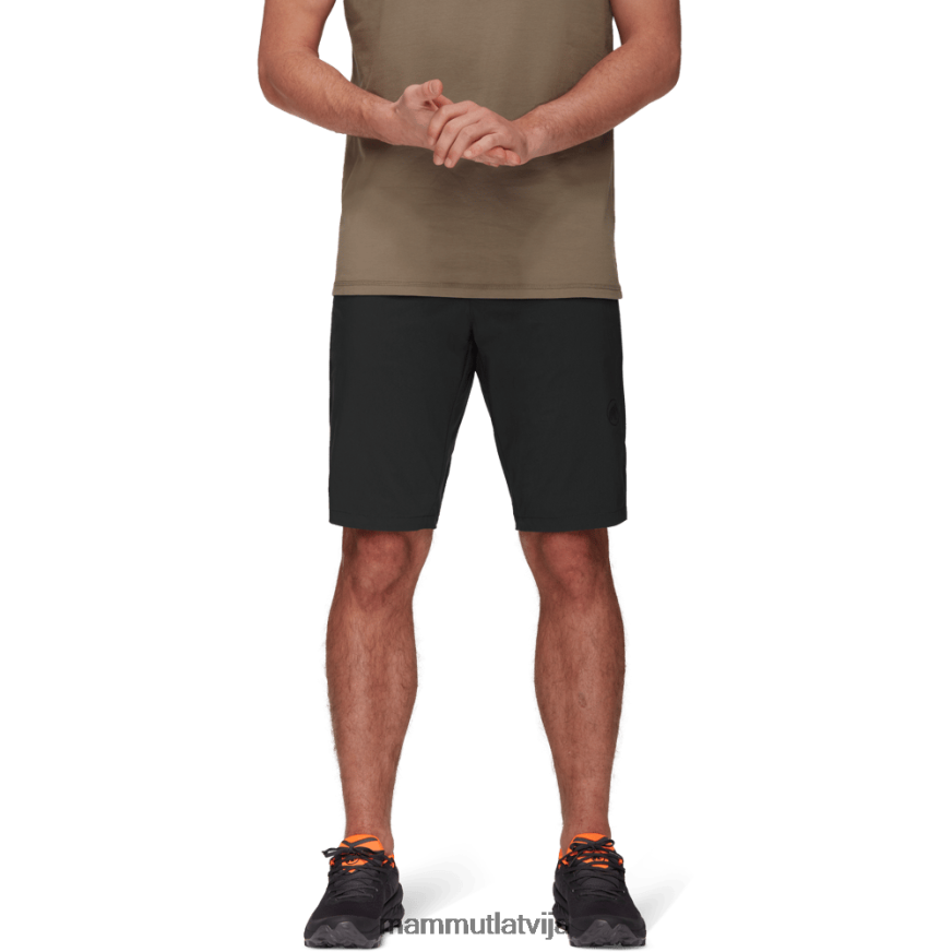 apģērbs Mammut pārgājienu šorti melns vīriešiem 2TN48T1081