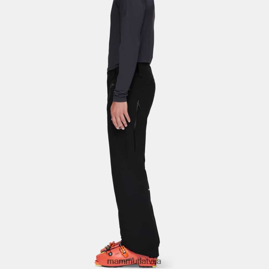 apģērbs Mammut stoney hs termobikses melns balts vīriešiem 2TN48T1071