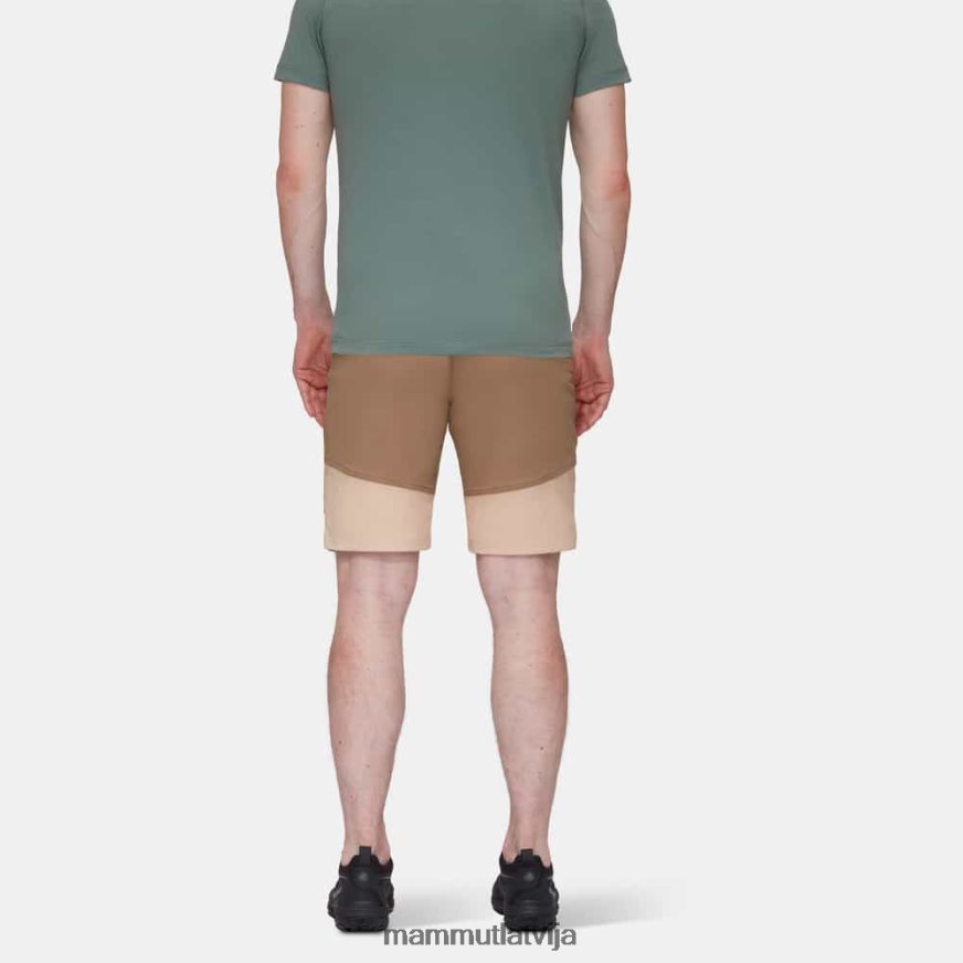 apģērbs Mammut zinal hibrīda šorti savanna-tumšas smiltis vīriešiem 2TN48T778
