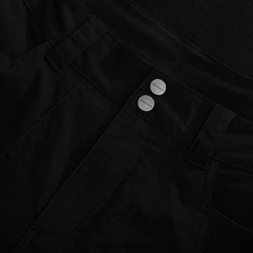 apģērbs Mammut zinal hibrīda rāvējslēdzēja bikses melns vīriešiem 2TN48T255