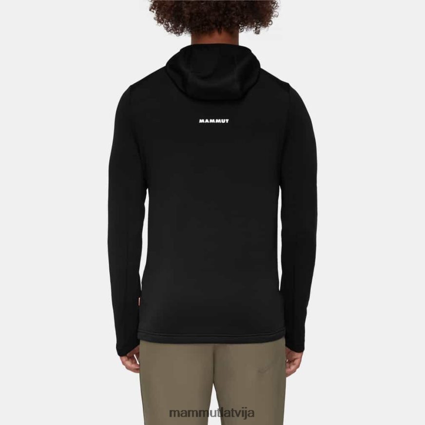 apģērbs Mammut aconcagua light ml jaka ar kapuci melns vīriešiem 2TN48T197