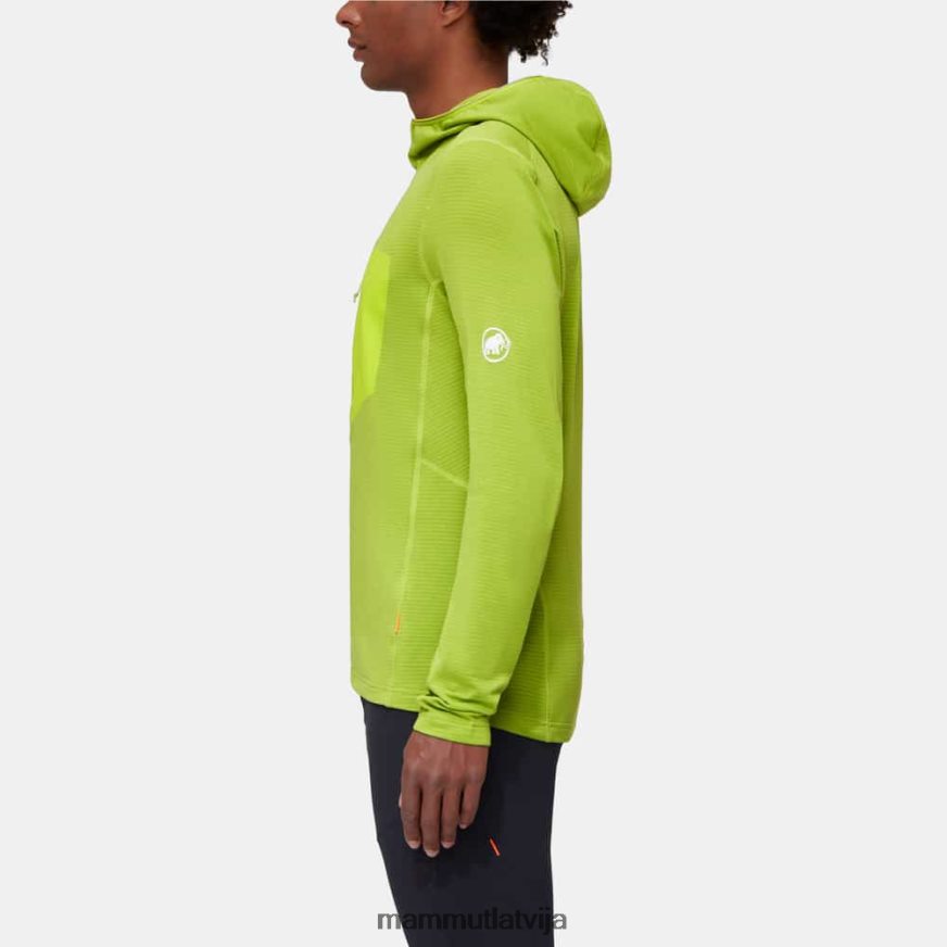 apģērbs Mammut aenergy light ml jaka ar kapuci augsto kaļķi-granīts vīriešiem 2TN48T630