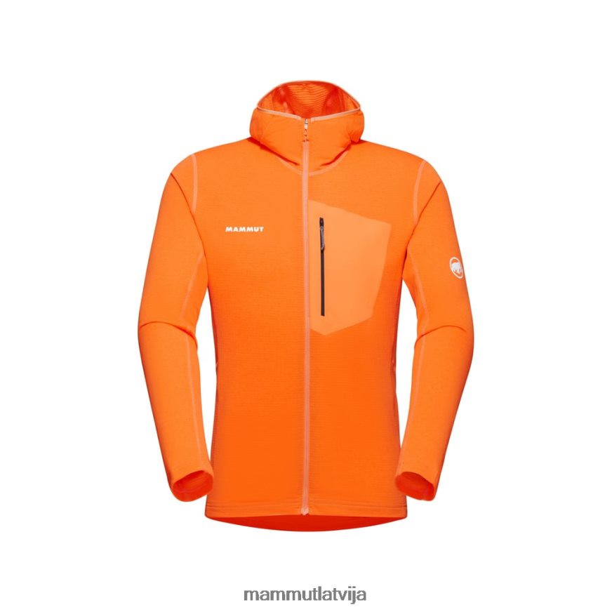 apģērbs Mammut aenergy light ml jaka ar kapuci mandarīns vīriešiem 2TN48T627