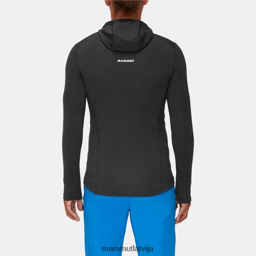 apģērbs Mammut aenergy light ml jaka ar kapuci melns-fantoms vīriešiem 2TN48T1