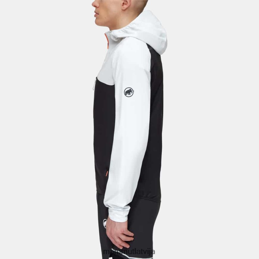 apģērbs Mammut aenergy tr hs jaka ar kapuci melns balts vīriešiem 2TN48T659