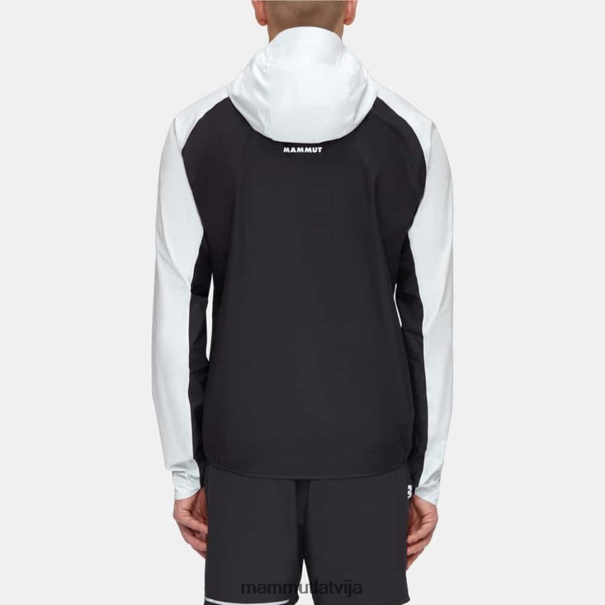apģērbs Mammut aenergy tr hs jaka ar kapuci melns balts vīriešiem 2TN48T659