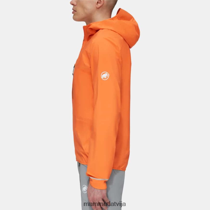 apģērbs Mammut aenergy tr hs jaka ar kapuci tumšais mandarīns vīriešiem 2TN48T12