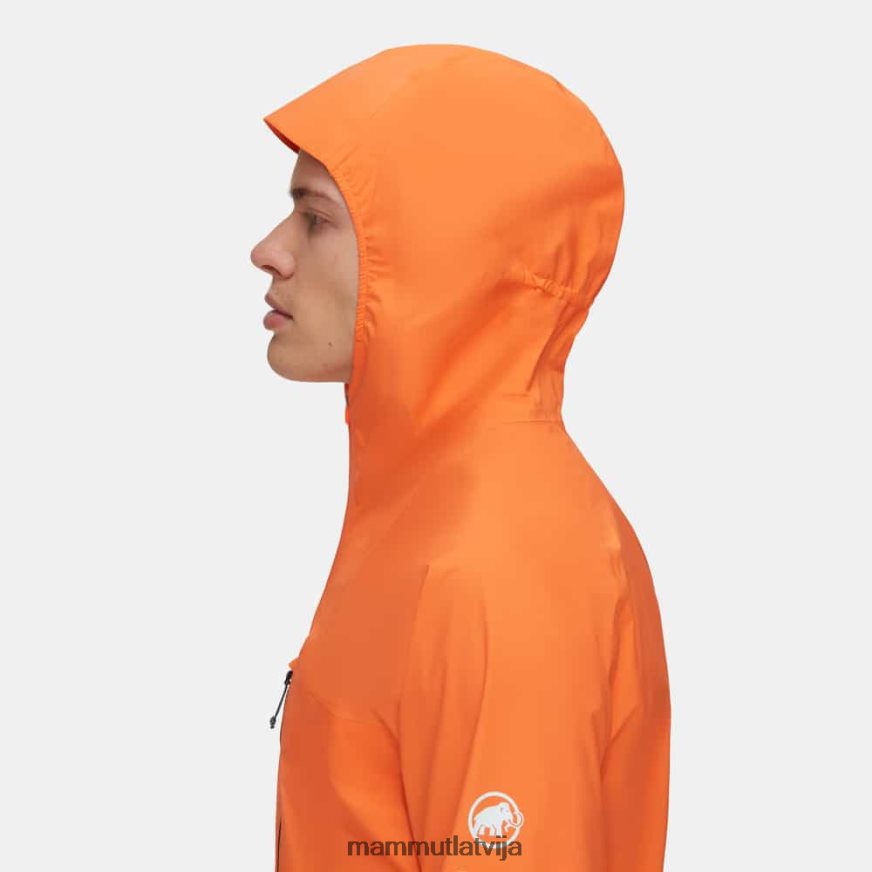 apģērbs Mammut aenergy tr hs jaka ar kapuci tumšais mandarīns vīriešiem 2TN48T12