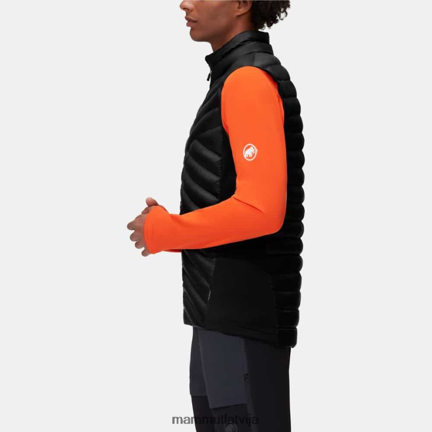 apģērbs Mammut albula hibrīda vestē melns vīriešiem 2TN48T63