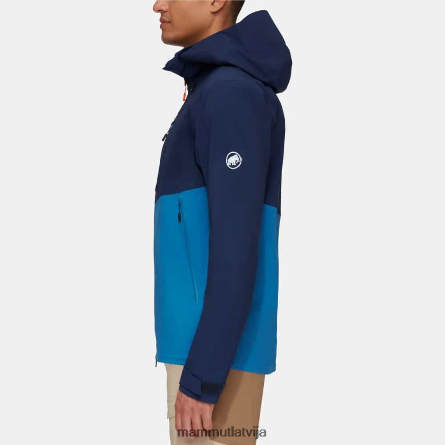 apģērbs Mammut alto guide hs jaka ar kapuci dziļa ledus jūras vīriešiem 2TN48T699
