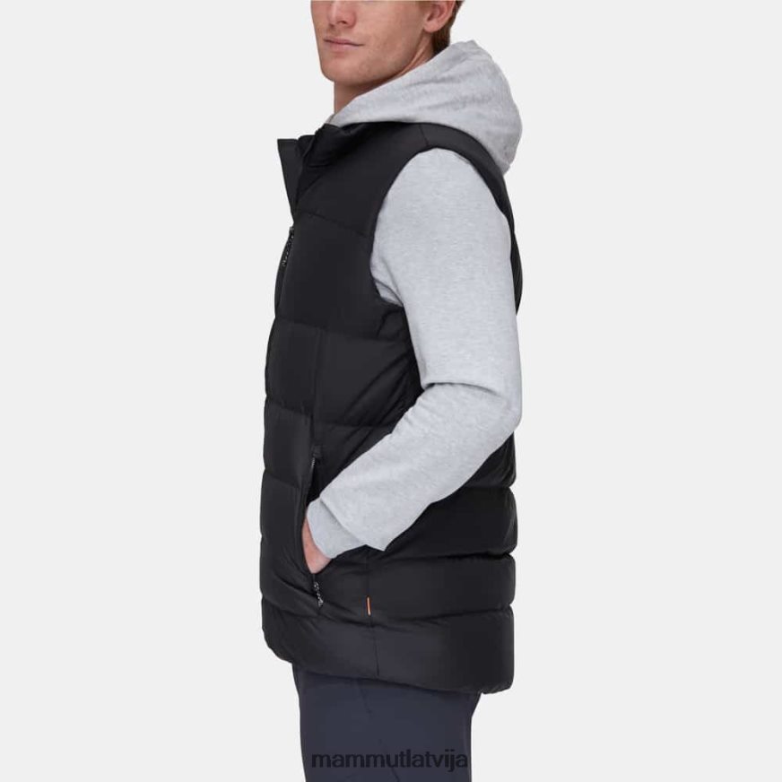 apģērbs Mammut balts rags vestē melns vīriešiem 2TN48T35