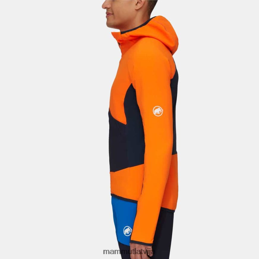 apģērbs Mammut eiger speed ml hibrīda jaka ar kapuci arumita-nakts vīriešiem 2TN48T92