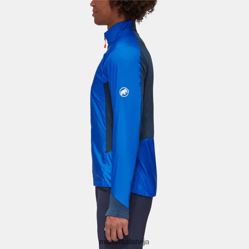 apģērbs Mammut eigerjoch hibrīda jakā azurit-nakts vīriešiem 2TN48T48